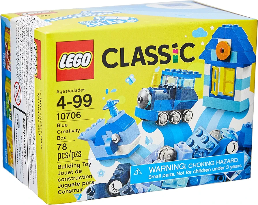 LEGO Classic Blue Creativity Box 10706 Building Kit