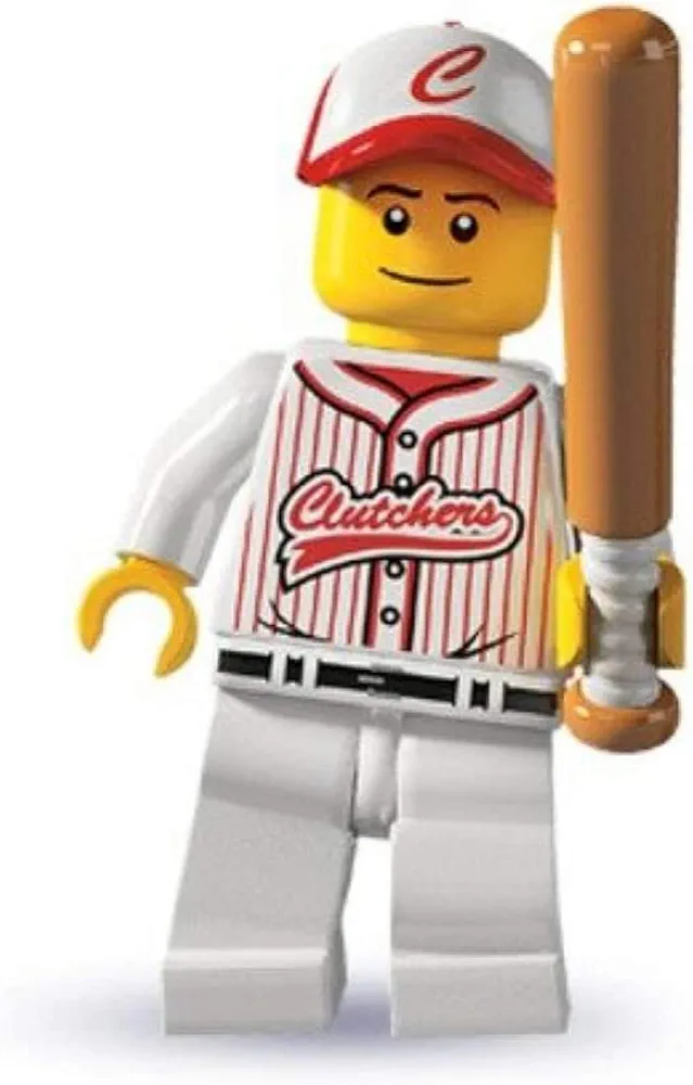 Lego: Minifigures Series 3 > Baseball Player Mini-Figure