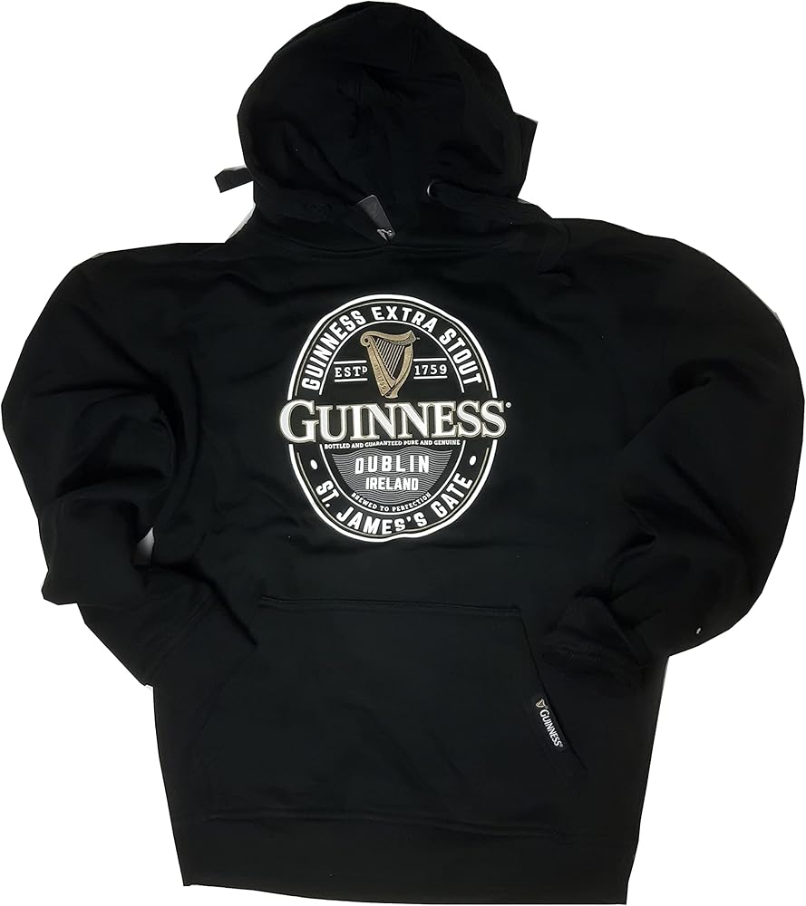 Guinness Black Label St. James Gate Hoodie