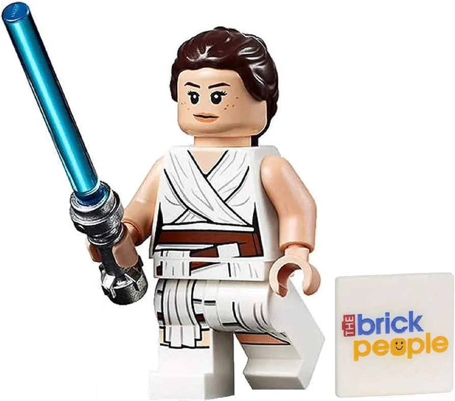 LEGO Star Wars: Rey with White Robes and Lightsaber - from Rise of Skywalker