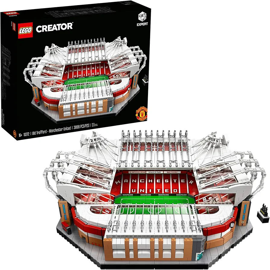 LEGO Creator Expert Old Trafford - Manchester United 10272 Building Kit for Adults and Collector Toy (3,898 Pieces)