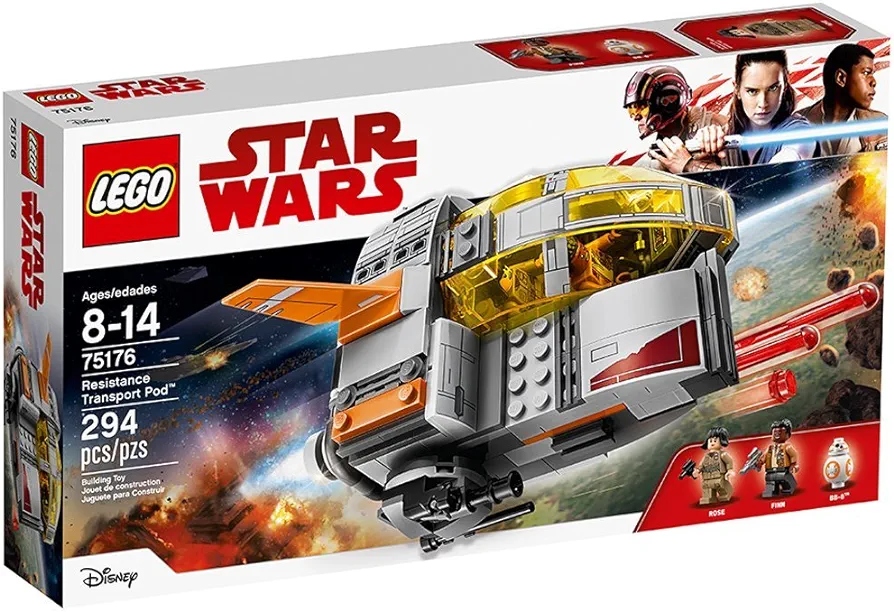 LEGO Star Wars Episode VIII Resistance Transport Pod 75176 Building Kit (294 Piece)