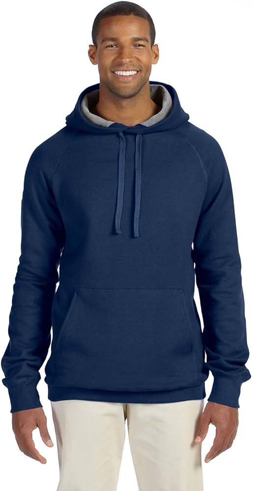 Hanes Mens Pullover Nano Premium Lightweight Fleece Hooded Sweatshirt