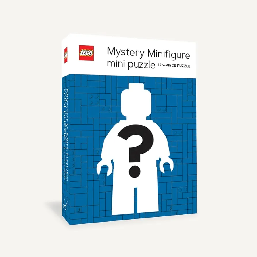 Chronicle Books LEGO Mystery Minifigure Mini Puzzle (Blue Edition)