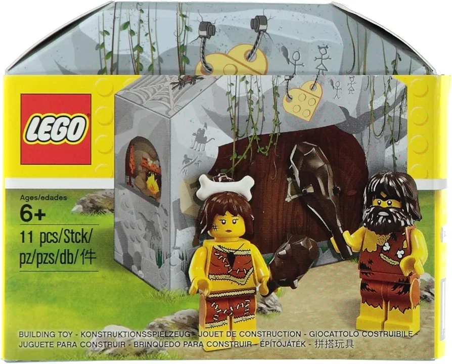 LEGO Caveman & Cavewoman Minifigure Set