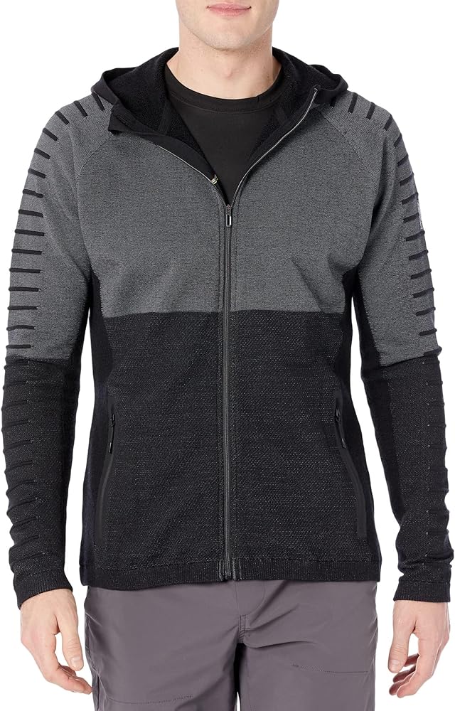 Smartwool Men's Intraknit Merino Wool Fleece Full Zip Hoodie (Regular Fit)