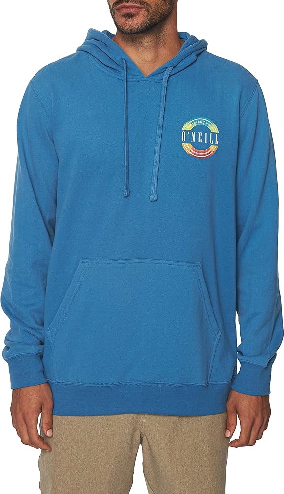 O'NEILL mens O'neill Mens Fifty Two Hooded Pullover Fleece Sweatshirt - Long Sleeve Graphic Hoodie With Pocket