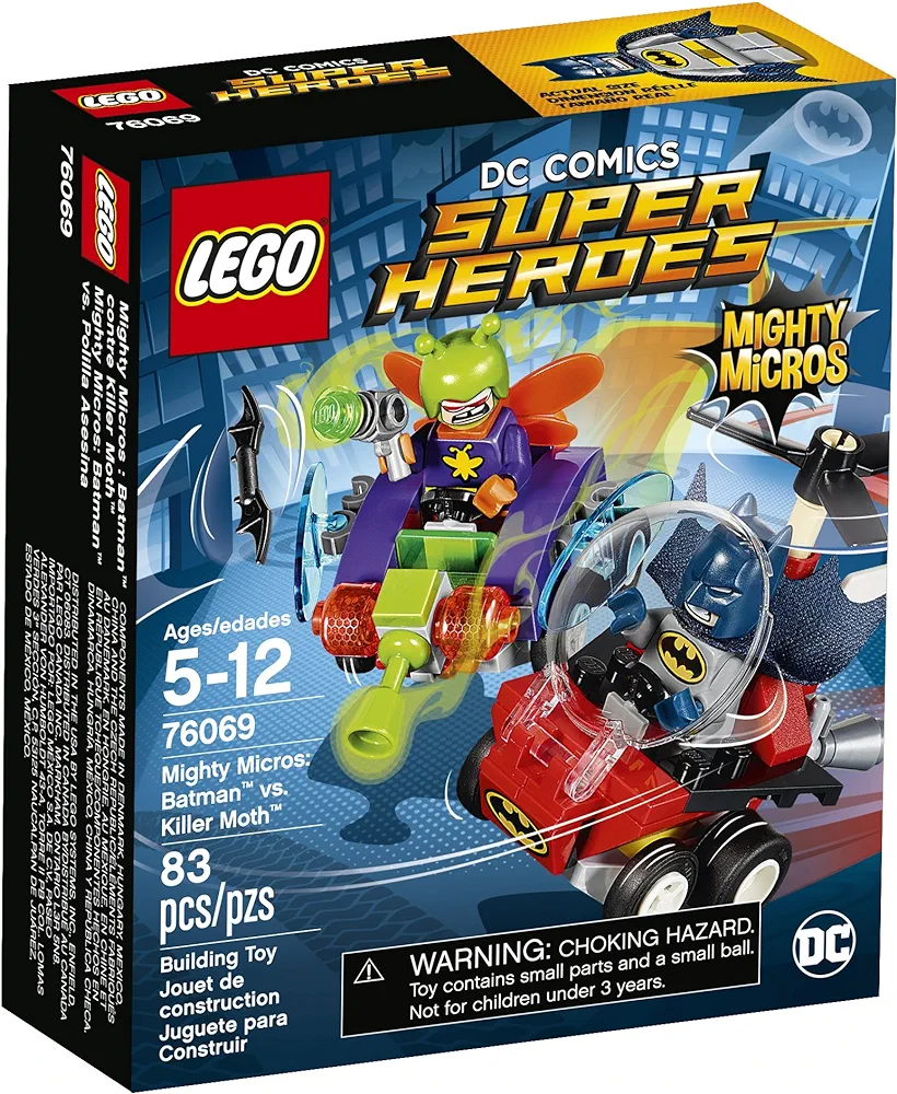 LEGO Super Heroes Mighty Micros: Batman™ vs. Killer Moth™ 76069 Building Kit