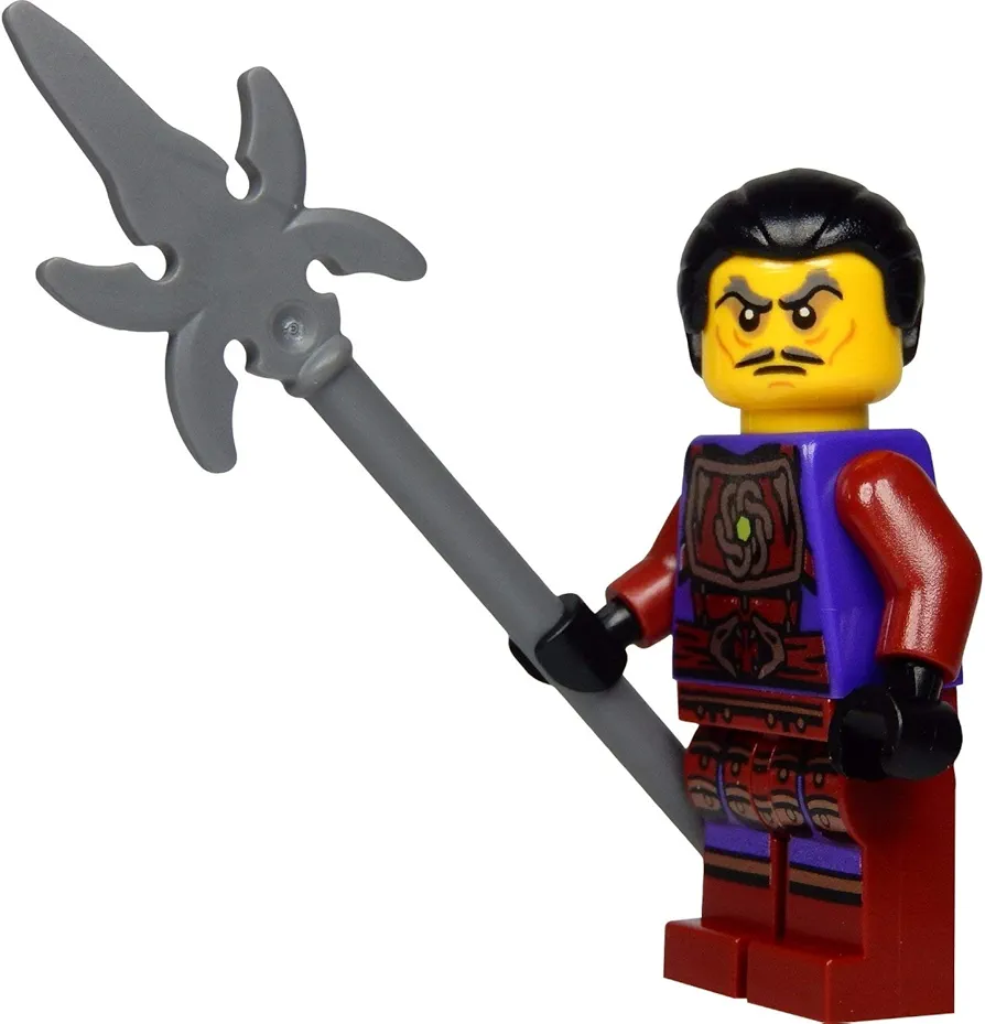 LEGO® Ninjago: minifigurine Clouse with spear / halberd 2015