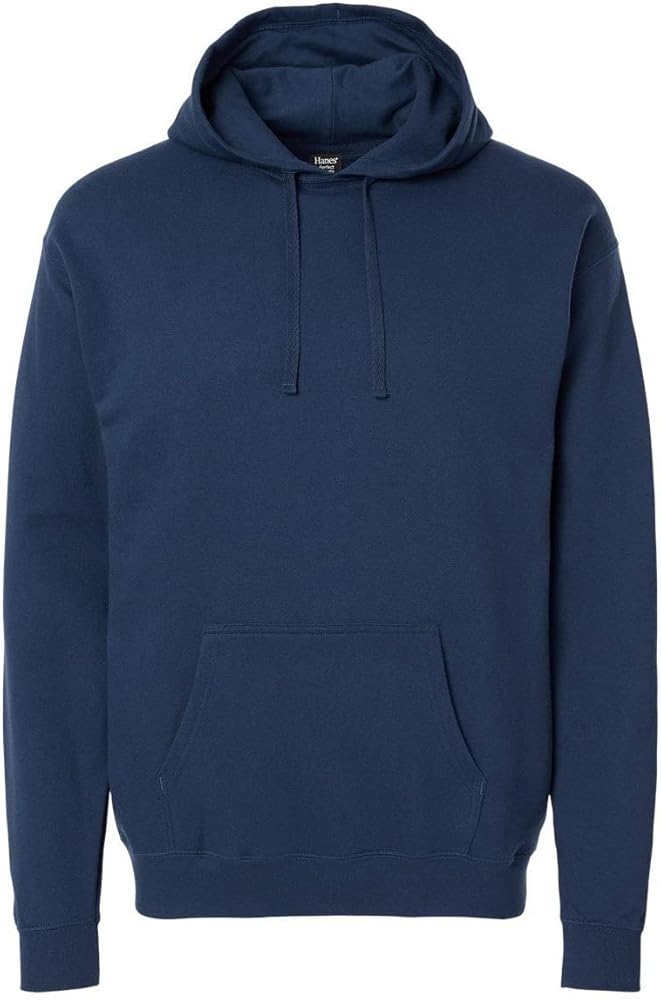 Hanes - Perfect Fleece Hooded Sweatshirt - RS170 - XL - Navy