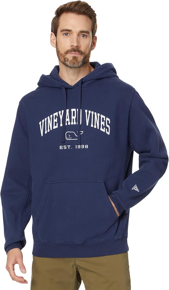 vineyard vines Men's Clean Fleece Graphic Hoodie