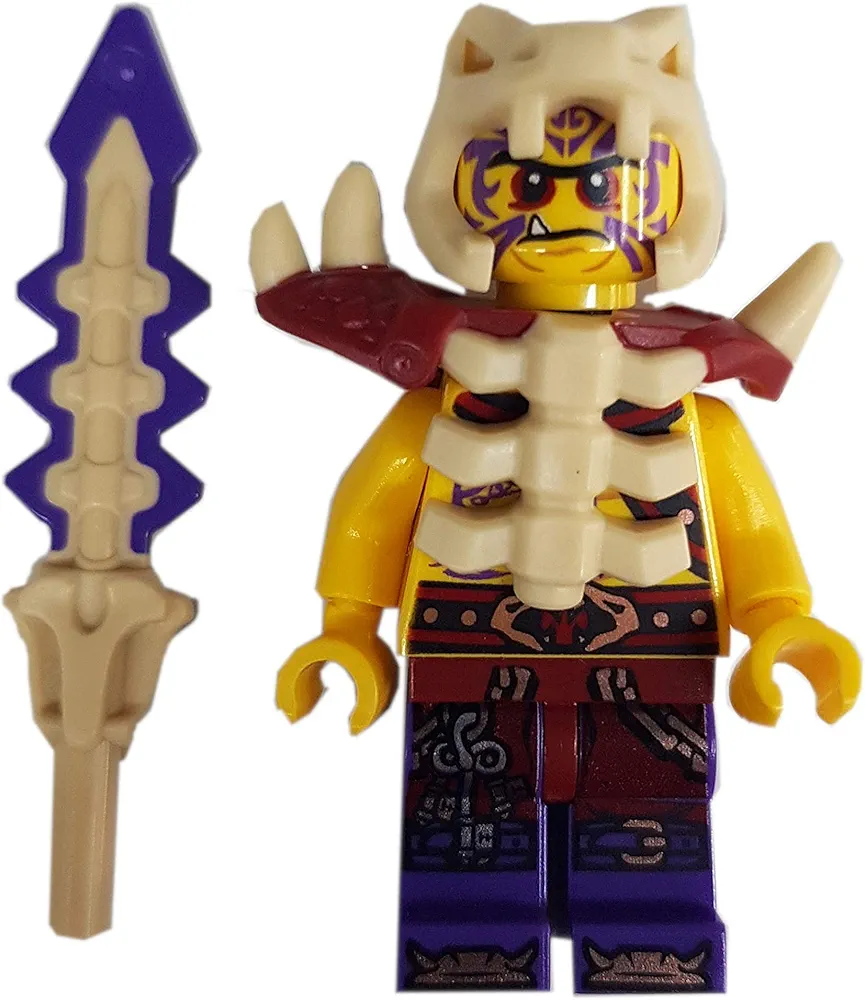 LEGO Ninjago: Minifigur Zugu (Gefolgsmann von Chen) mit Knochenschwert NEUHEIT 2015