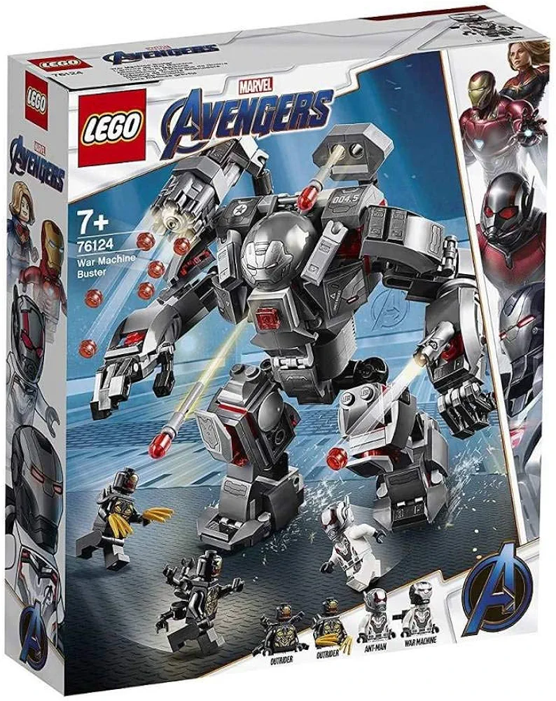 LEGO Marvel Avengers War Machine Buster 76124 Building Kit (362 Pieces)