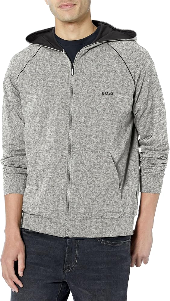 BOSS Men's Mix&Match Zip Up Hoodie