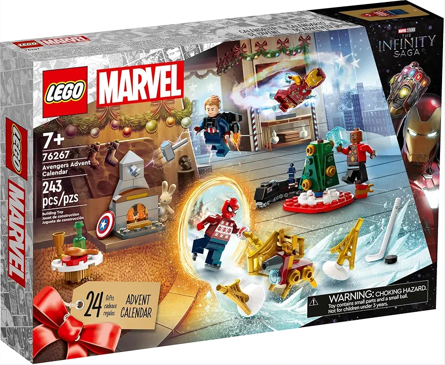 LEGO 76267 Marvel Avengers Advent Calendar 2023 (243 Pieces)