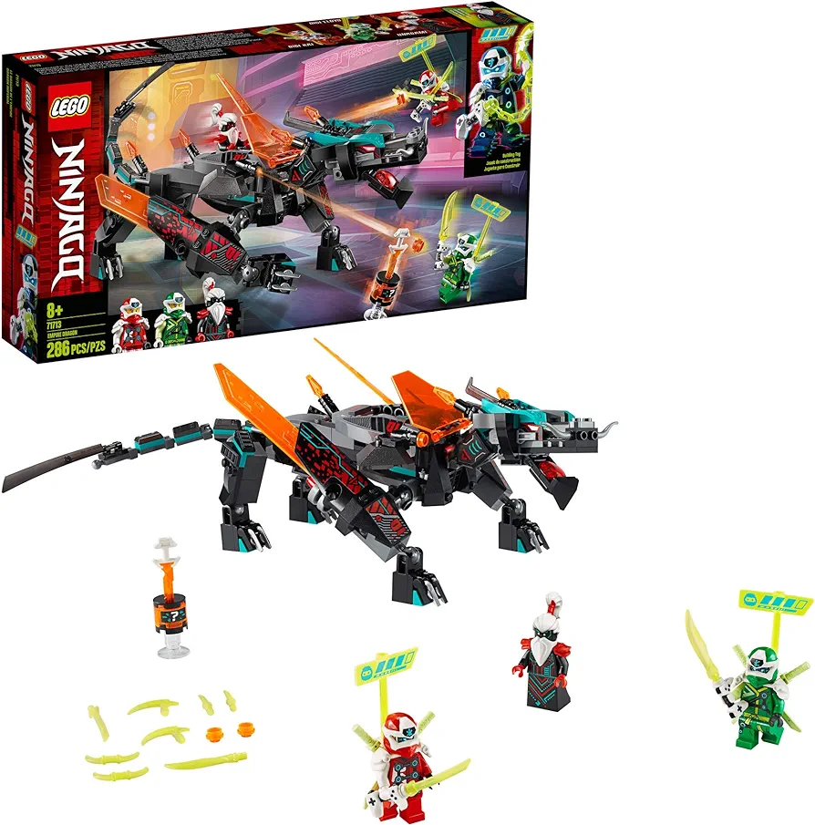 LEGO NINJAGO Empire Dragon 71713 Ninja Toy Building Kit, New 2020 (286 Pieces)