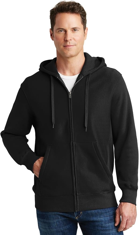 Sport-Tek Super Heavyweight Full-Zip Hooded Sweatshirt