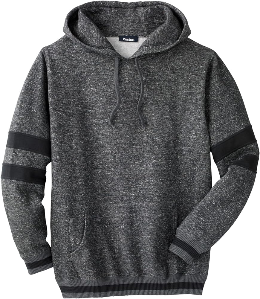 KingSize Men's Big & Tall Coaches Collection Colorblocked Pullover Hoodie