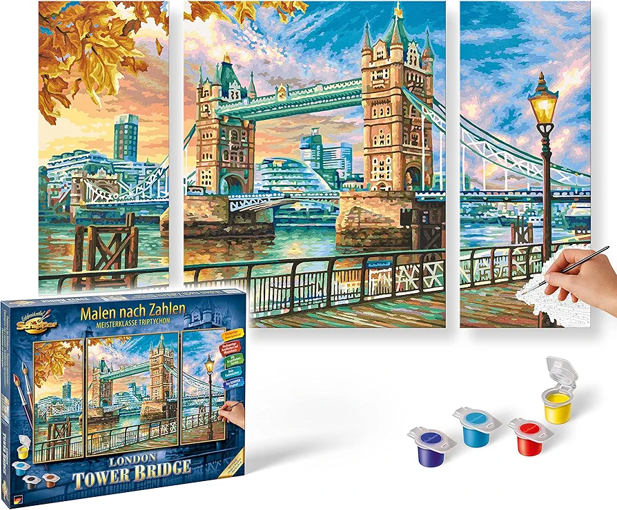 Schipper 609260752 London Tower Bridge Painting by Numbers