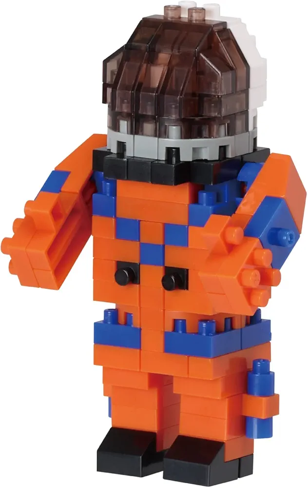 nanoblock - Space - Astronaut Onboard Pressure Suit, Collection Series Building Kit