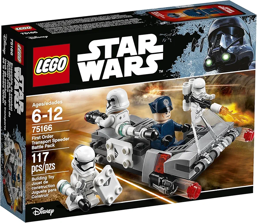 LEGO Star Wars First Order Transport Speeder Battle Pack 75166 Building Kit