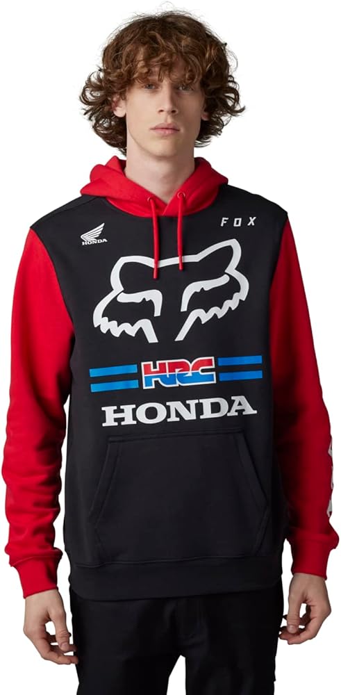 Fox Racing Men's Standard Fox X Honda Pullover Fleece Hoodie