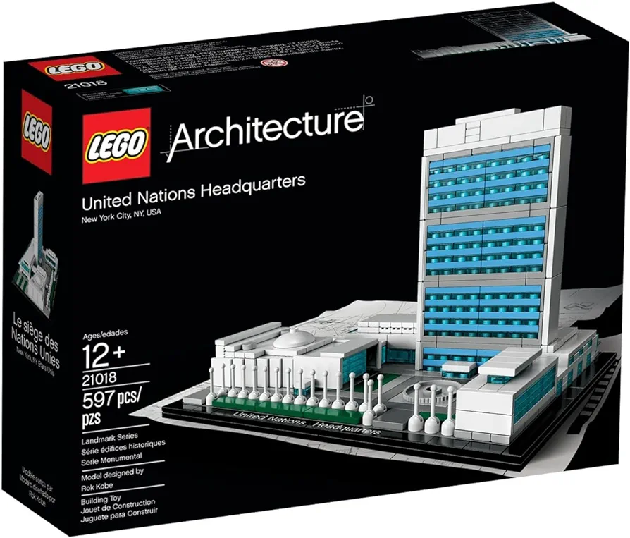 LEGO Architecture United Nations Headquarters