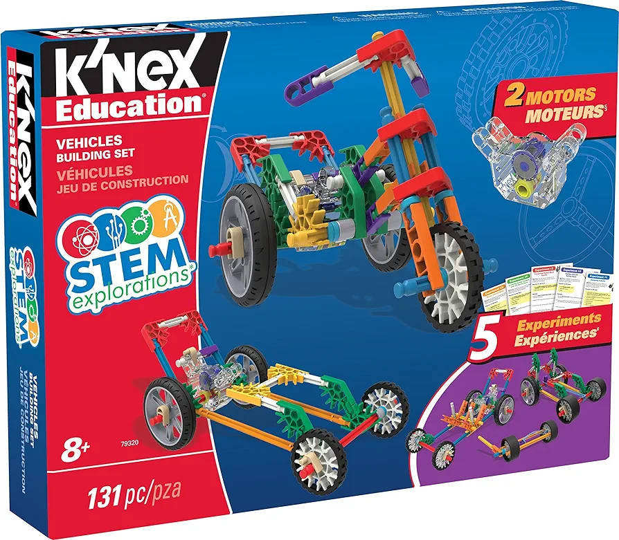 K'NEX Education STEM EXPLORATIONS: Vehicles Building Set Building Kit