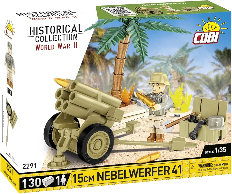 COBI Historical Collection: World War II 15cm Nebelwerfer 41