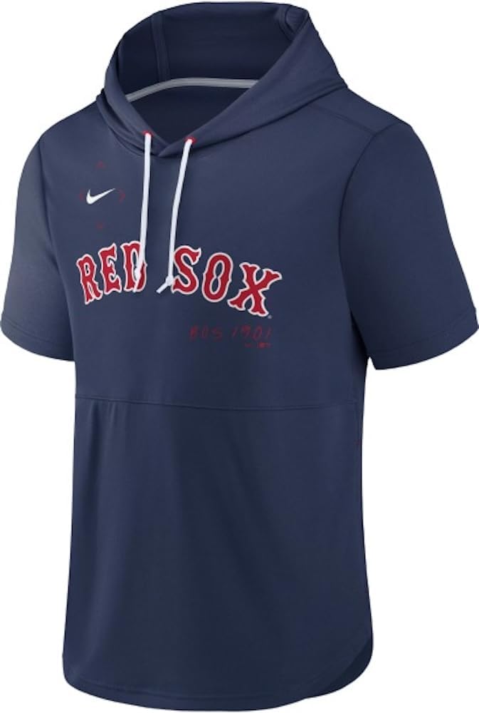 Nike Men's MLB Short Sleeve Team Pullover Hoodie