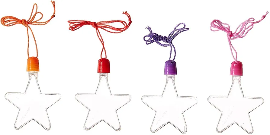 Rhode Island Novelty 3" STAR SAND ART (12 Pack)