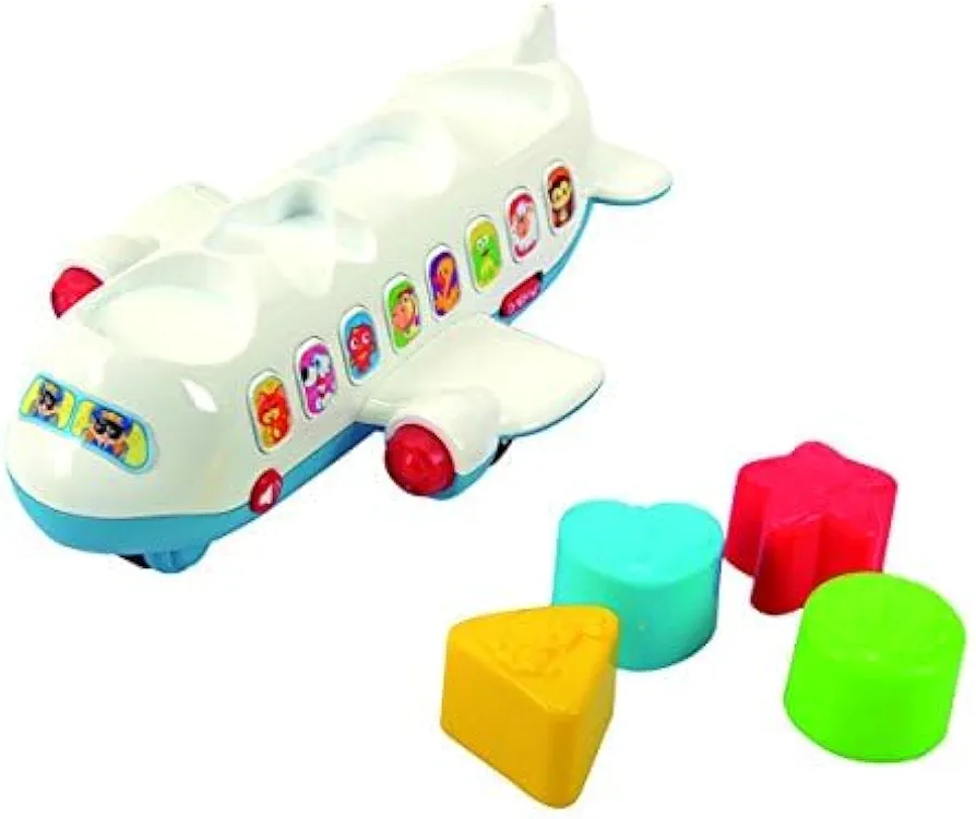 PLAY Sing & Fly Musical Jet Universal Movement with Colorful Lights for boy or Girl 18 Months and up | Pretend Activities