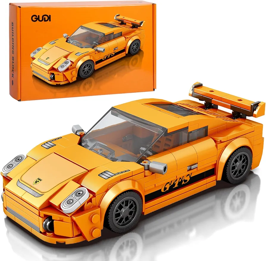 Sports Car Set Building Toy, Technique and Engineering Construction Toy for Kids Boys and Girls,Speed Champion Race Car A Great Gift for Car Lovers Gifts for Boys Age 3 4 5 6 7 8 9 10 11 12