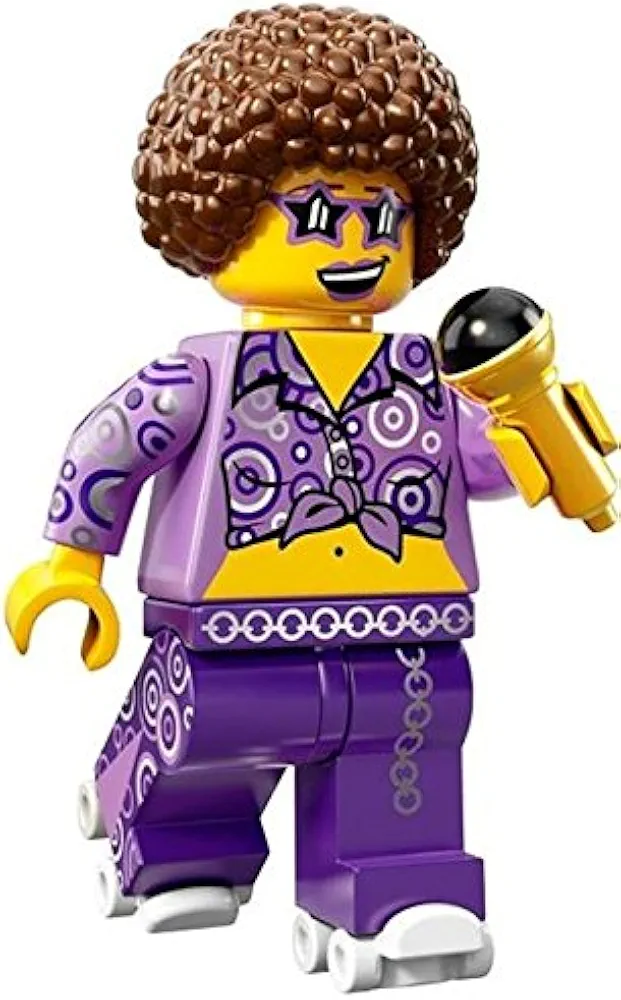 LEGO Series 13 Minifigure: Disco Dive Minifig with Mic (71008)