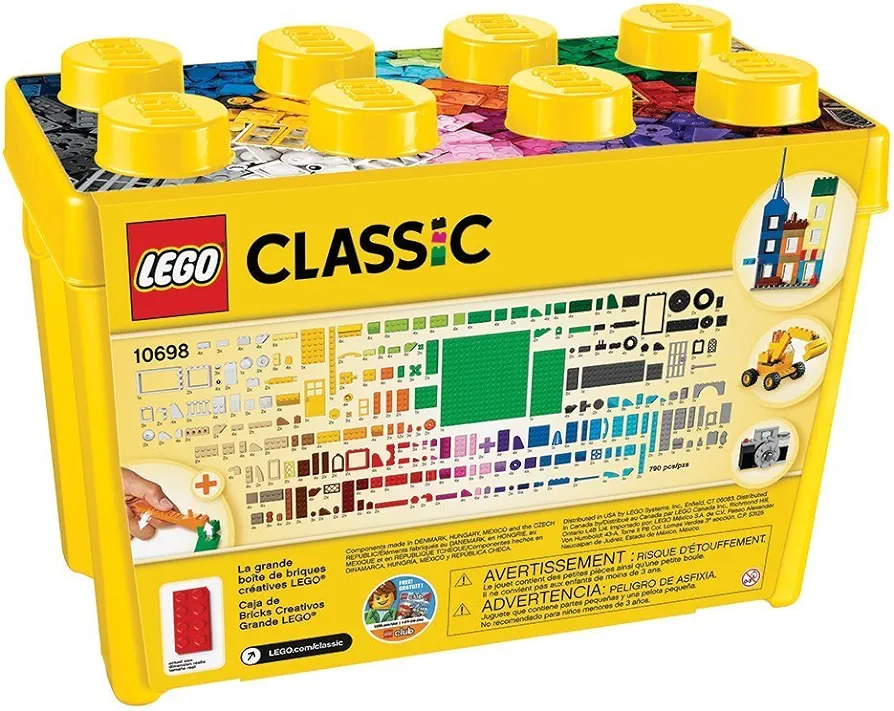 LEGO Classic Large Creative Brick Box 10698. 5 Sets