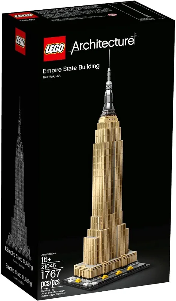 LEGO 21046 Architecture Empire State Building New York Landmark Collectible Model Building Set