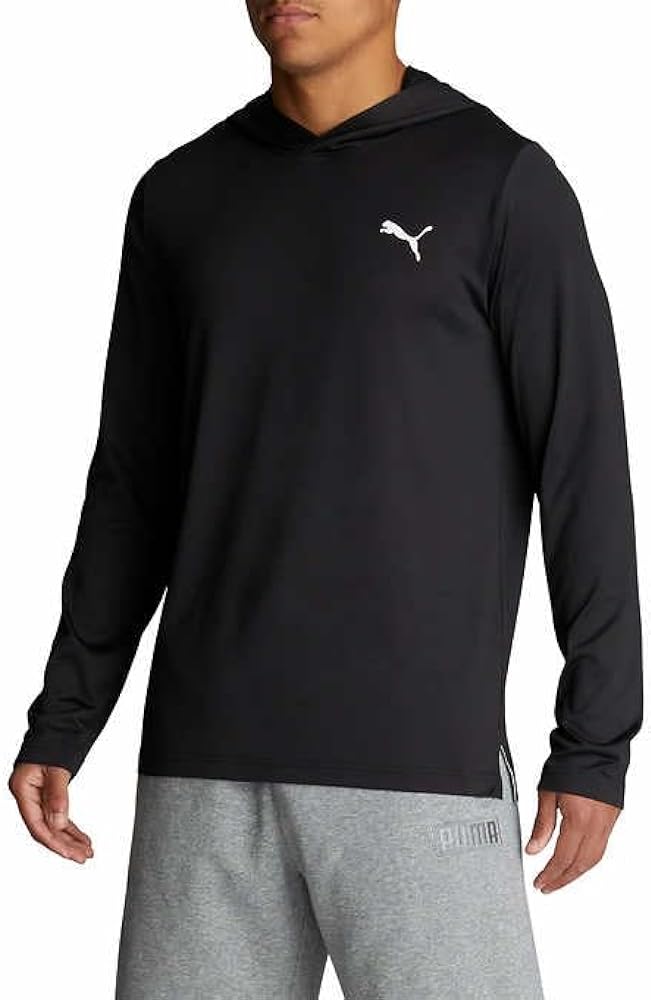 PUMA Men’s Performance Hoodie (Black, XXL)