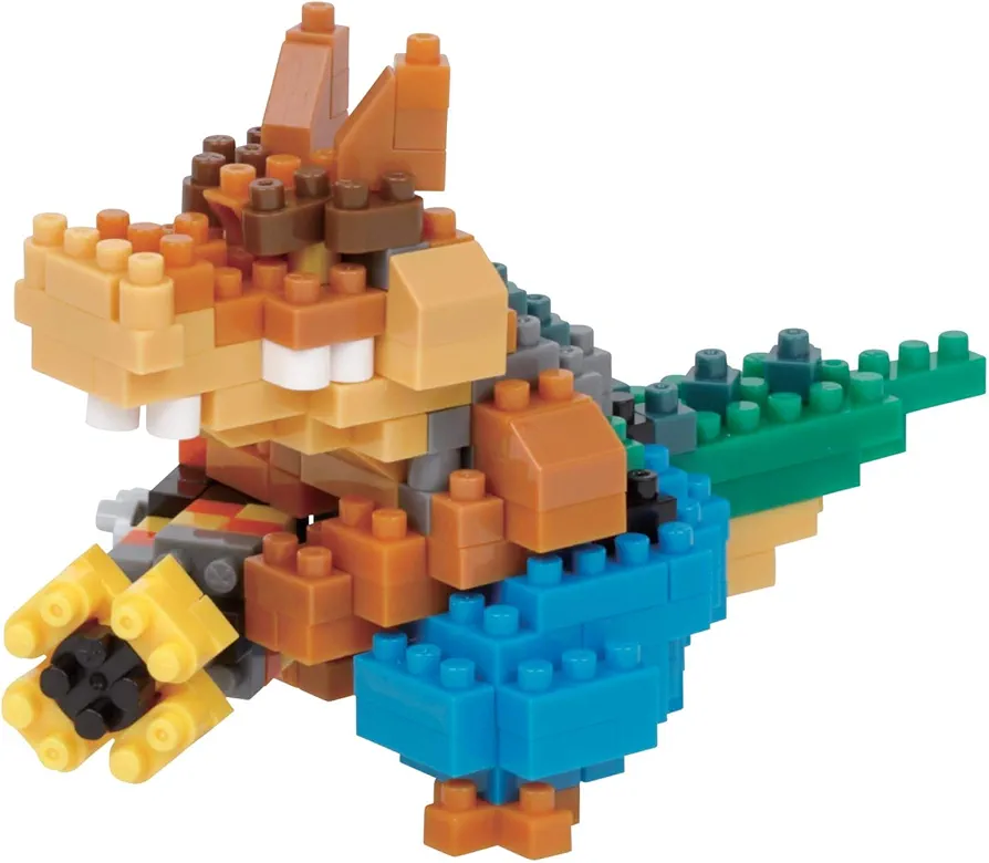 nanoblock - Crash Bandicoot - Dingodile, Character Collection Series Building Kit