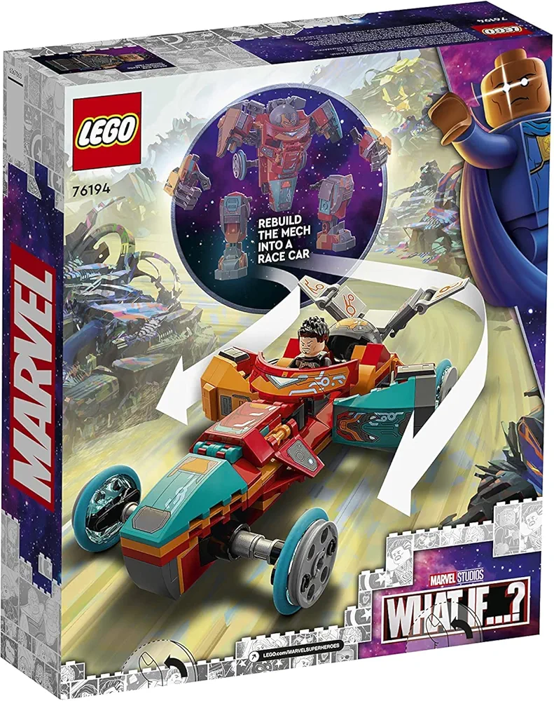 LEGO Marvel Tony Stark’s Sakaarian Iron Man 76194 Building Kit; Great Gift for Young Super Heroes Aged 8+; New 2021 (369 Pieces)