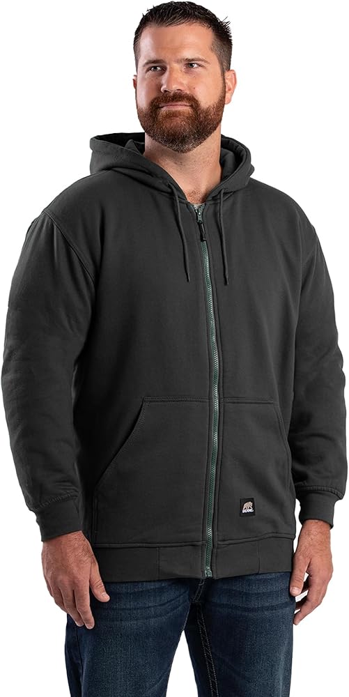 Berne Men's Thermal Lined Hooded Sweatshirt