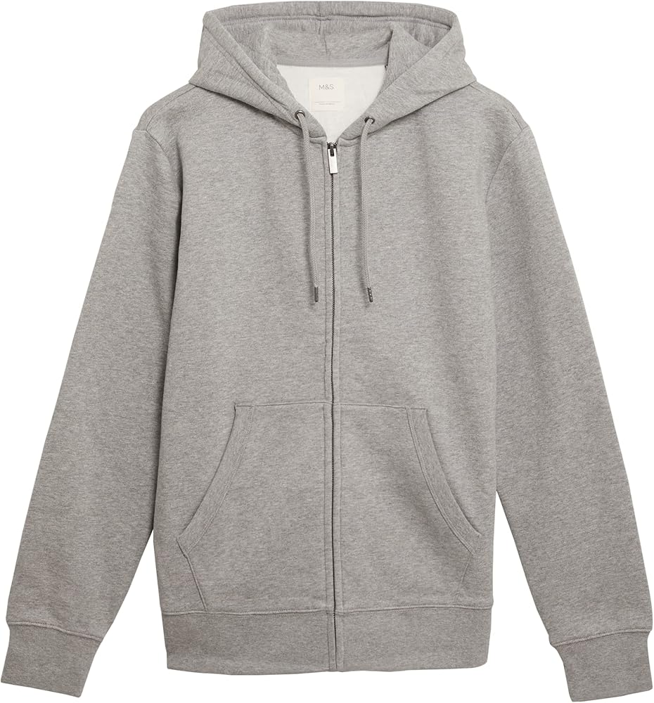 Marks & Spencer Men's Heavyweight Cotton Hoodie