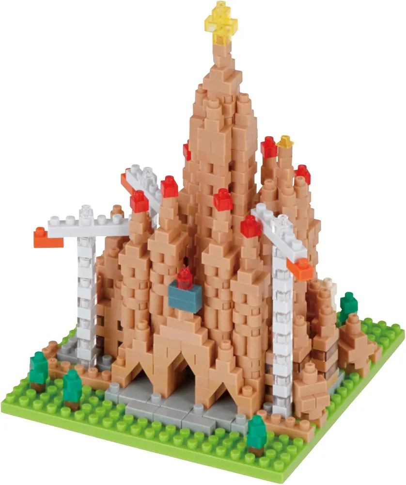 nanoblock - Sagrada Familia [World Famous Buildings], Sight to See Series Building Kit