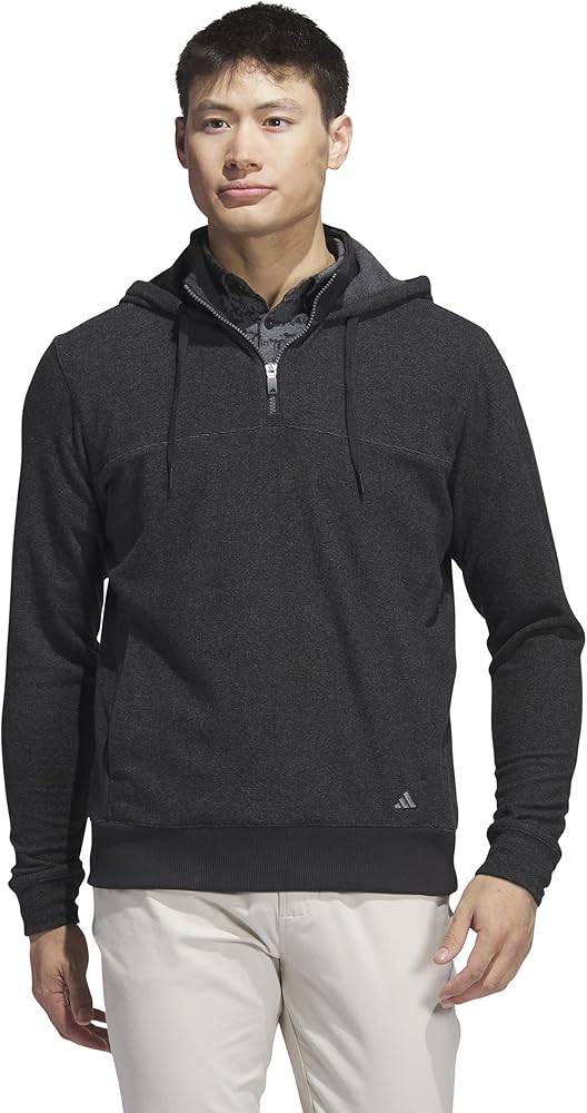 adidas Men's Go-to Quarter Zip Golf Hoodie