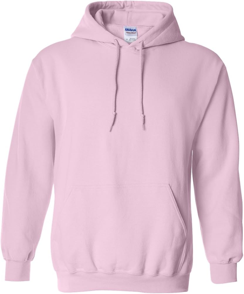 Gildan Men's Fleece Hooded -Sweatshirt, Style G18500 Light Pink, 4X-Large