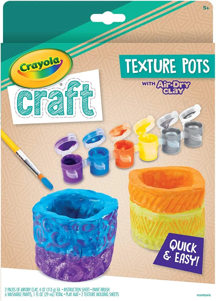 Craft Texture Pots