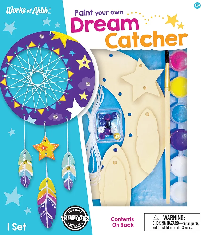 Craft Set - Dream Catcher Classic Wood Paint Kit