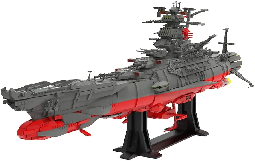 Sayotoo Spaceship Battleship UCS Model Building Kit, Space Battleship UCS Building Block Sets,Yamat Warship Building Blocks Toy,Military Battleship Toys, Gift for Adults and Kids (5,325 Pieces)