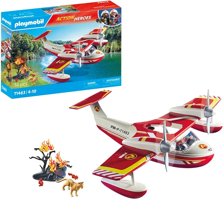 Playmobil Firefighting Seaplane