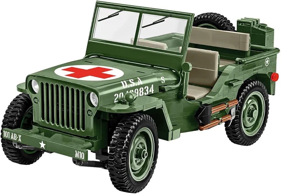 COBI Historical Collection WWII JEEP Willys MB, Medical