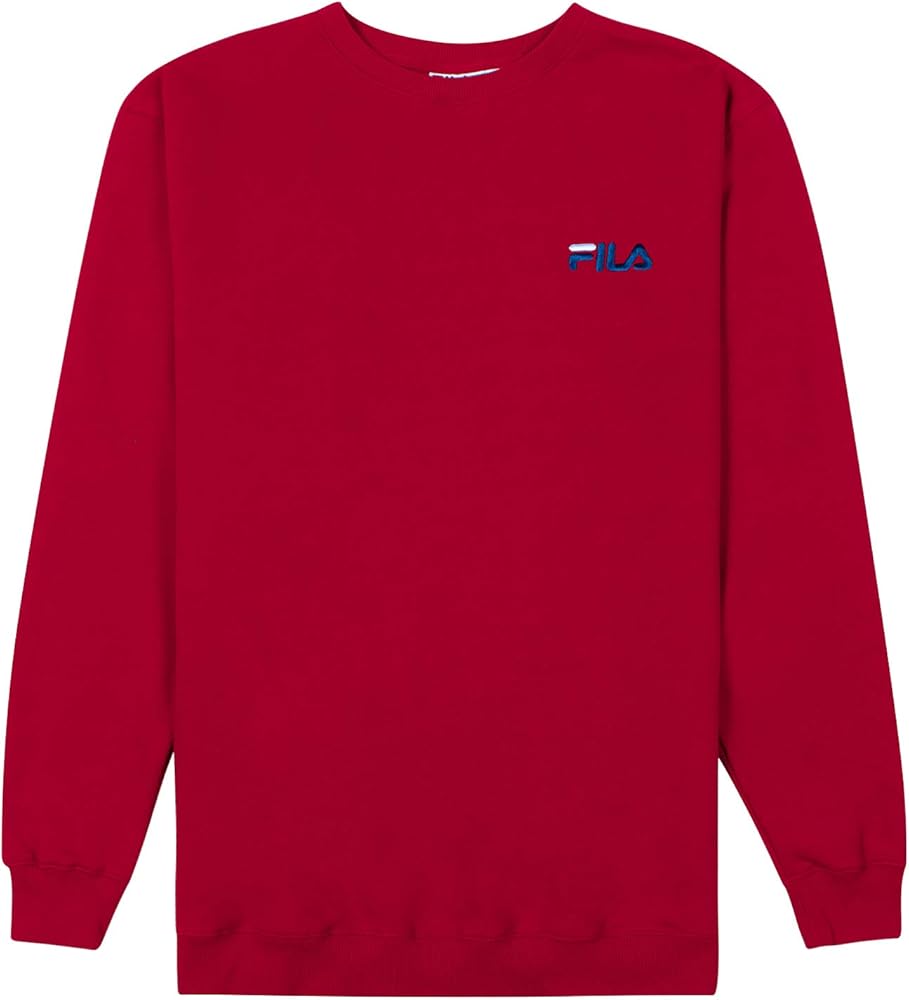 Fila Big and Tall Sweatshirts for Men – Fleece Oversized Crewneck Sweatshirts